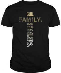 God Family Steelers T Shirt Father's Day Gift T-Shirt Tee