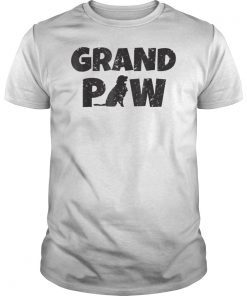 Golden Retriever Grandpa Grand Paw Shirt Dog Lover Grandpaw