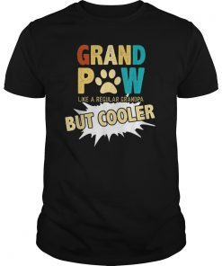 Grand Paw Dog Unisex TShirt Grandpaw Grandpa Lover Dog Tee