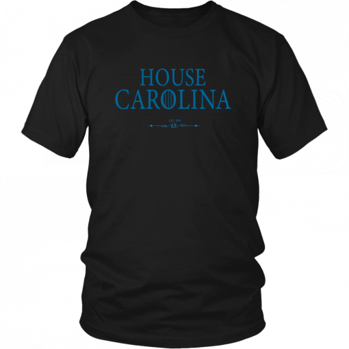 HOUSE CAROLINA TEE SHIRT CAROLINA PANTHERS - GAME OF THRONES