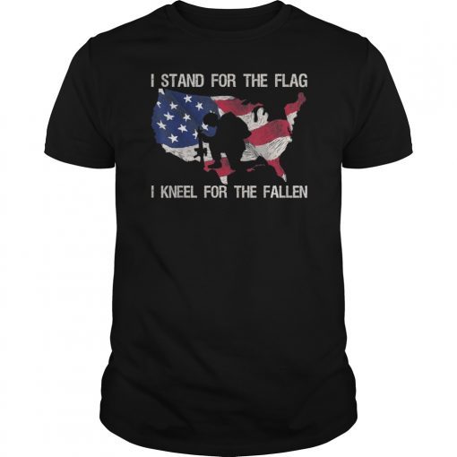 I Stand For The Flag Kneel For The Fallen Memorial Day Shirt