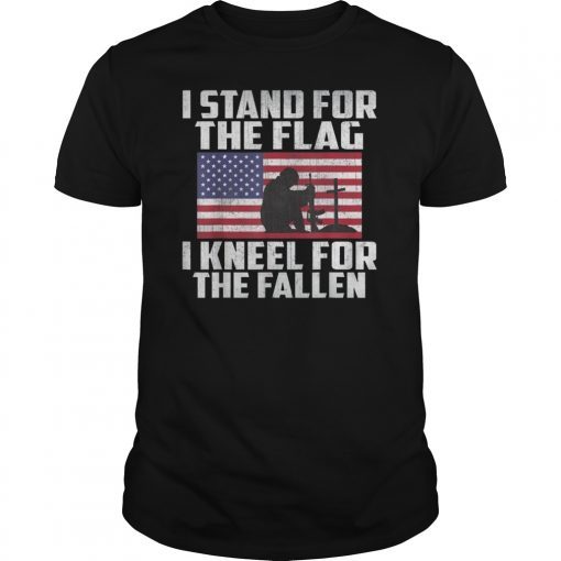 I Stand For The Flag Kneel For The Fallen Memorial Day Shirts