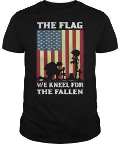 I Stand For The Flag Kneel For The Fallen Memorial Day Unisex T-Shirt