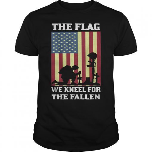 I Stand For The Flag Kneel For The Fallen Memorial Day Unisex T-Shirt