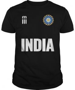 India Cricket T-Shirt Indian 2019 National Fans Jersey Tee