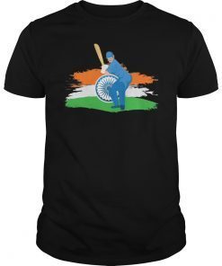 India Cricket Team 2019 Shirt Indian Fan World Batsman jersey Tee