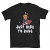 Just Here To Bang 4th of July T Shirt Premium T-Shirt, Just Here To