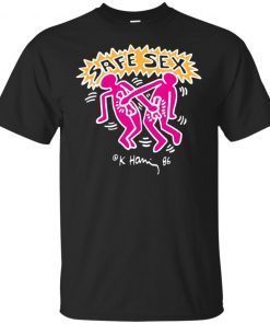 Keith Haring AIDS Harry Safe Sex Tee Shirt