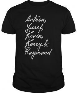 Kevin, Antron, Yusef, Korey and Raymond T-Shirt For Men Women