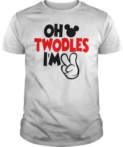 Kids 2nd Birthday Tee, Two Year Old Birthday, I'm Two, Oh Twodles T-Shirt
