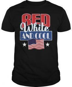 Kids Boys 4th Of July Red White And Cool Patriotic Stars Stripes Gift Tee Shirt