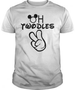 Kids Oh Twodles, I'm Two, 2nd Birthday, Two Year Old Birthday Tee T-Shirt