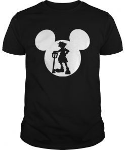 Kingdom Hearts Sora Keyblade Mickey Hat Tshirt
