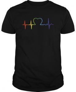 LGBT Pride Heartbeat Shirt