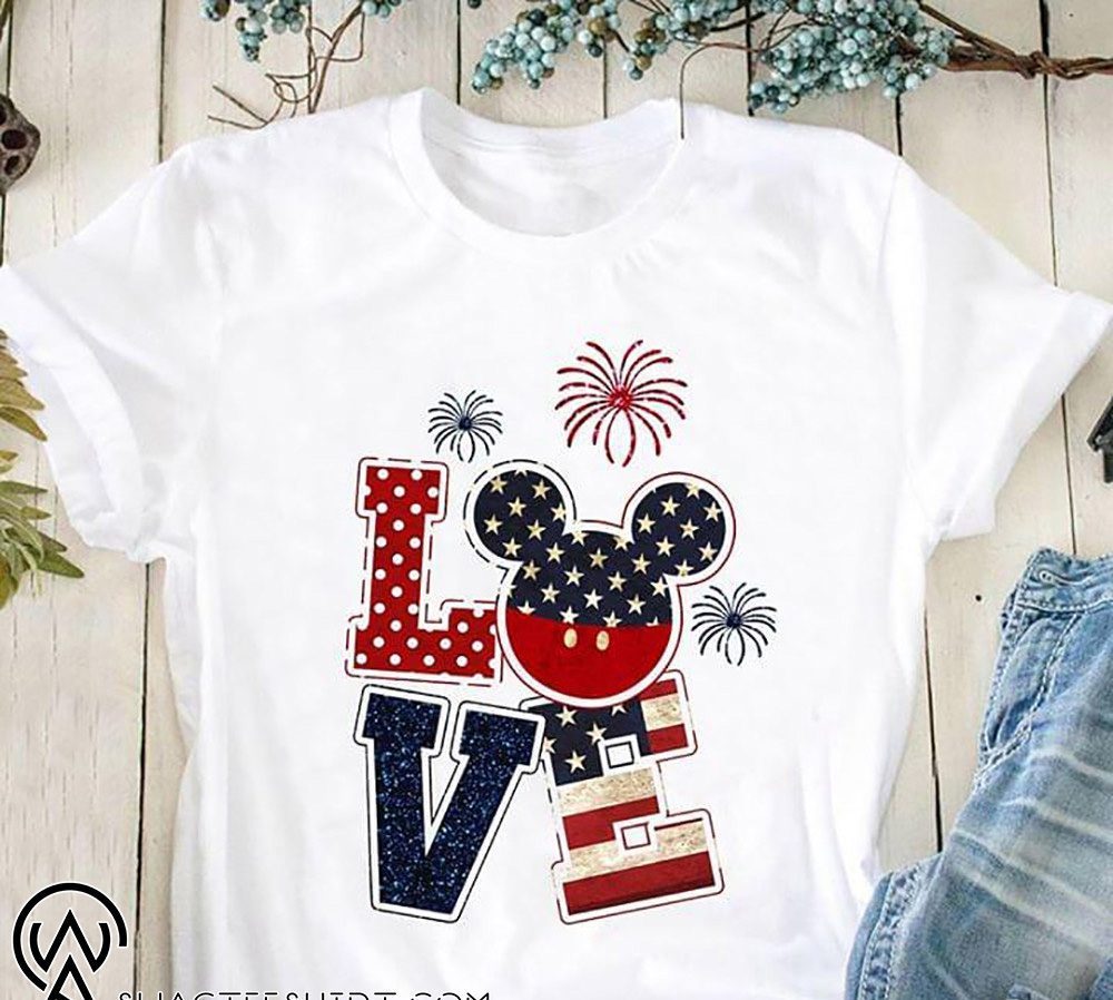 mickey mouse 4th of july shirt