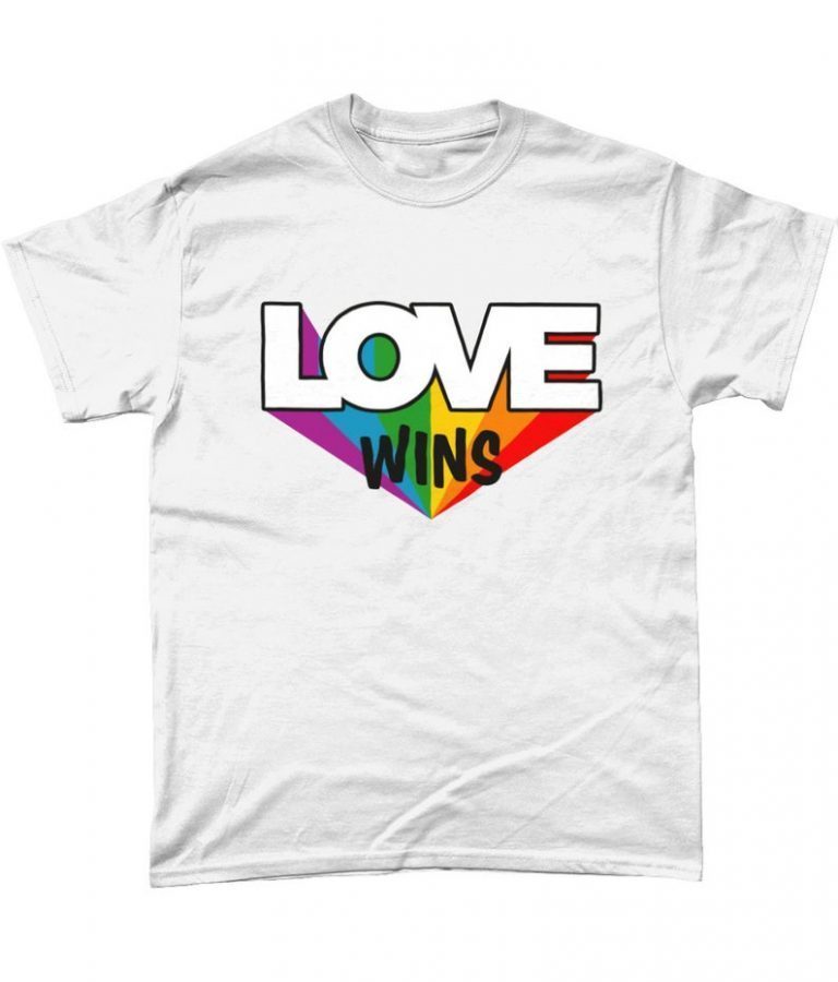 Camiseta 'Love Wins' Orgullo LGBTQ+ Para Hombres Y Mujeres