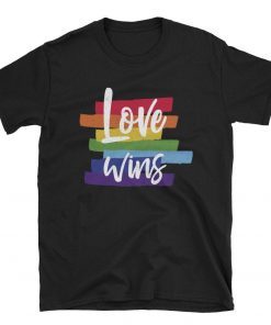 Love Wins Shirt, Support Gay Marriage, Gender T-Shirt, Lesbian Shirt, Gay Pride T Shirts, LGBTQ Ally, LGBTQA, Genderfluid, Libertarian Shirt