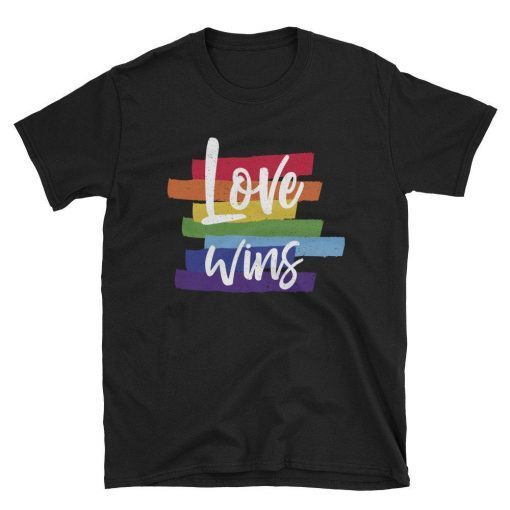 Love Wins Shirt, Support Gay Marriage, Gender T-Shirt, Lesbian Shirt, Gay Pride T Shirts, LGBTQ Ally, LGBTQA, Genderfluid, Libertarian Shirt
