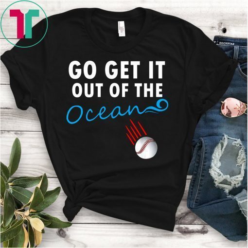 Max Muncy Go Get It Out Of The Ocean LA Dodgers Madison Bumgarner T-Shirt