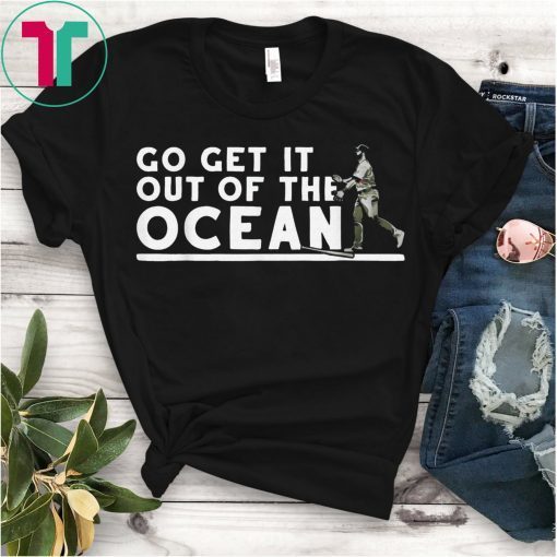 Max Muncy Go Get It Out Of the Ocean Baseball T-Shirt