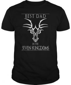 Mens Best Dad In The Seven Kingdoms Fathers Day T-Shirt