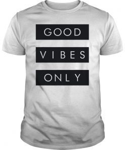 Mens Good Vibes Only Wht T-Shirt Sneaker Heads Basketball Shoes