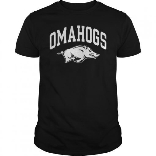OmaHogs Baseball Arkansas Razorbacks Tee Shirt