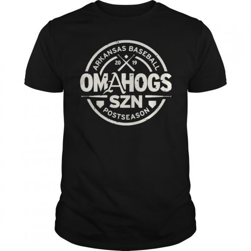 OmaHogs SZN Arkansas Baseball 2019 Tee Shirt