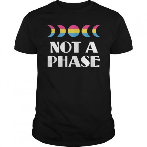 Pansexual My Sexuality Is Not A Phase Pride T-Shirt