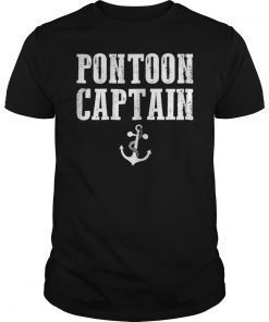 Pontoon Captain Funny Pontoon T-shirt for men and women
