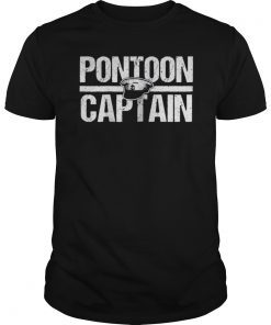 Pontoon Captain Shirt Family Boat Tri Toons Nautical Hat