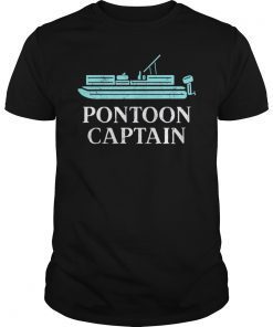 Pontoon Captain Shirt Pontoon Lake Shirt Pontoon Boat T-Shirt