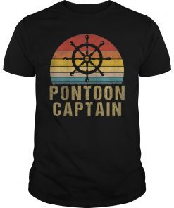 Pontoon Captain Vintage T-Shirt