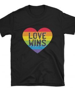 Pride Shirt Love Wins Tshirt Rainbow Flag Shirt Rainbow Gay Pride LGBTQ Gifts