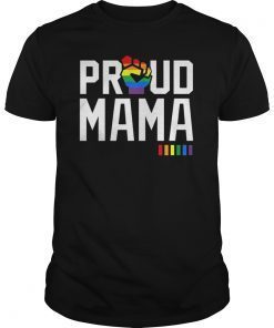 Proud Mama Gay Pride Month LGBTQ T-Shirt