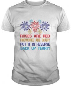 Put It In Reverse Back Up Terry Fireworks 4th of July Shirts