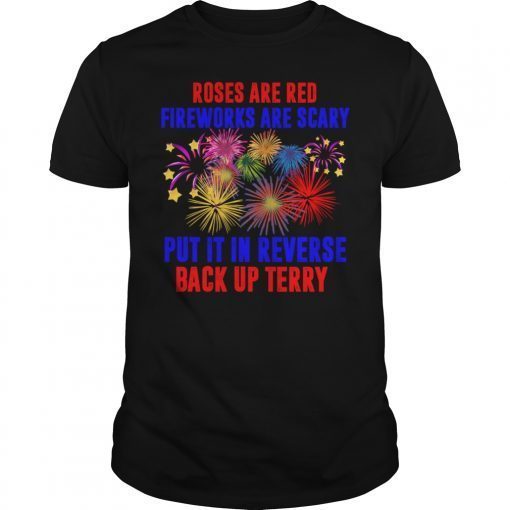 Put It In Reverse TShirt Back Up Terry Fireworks 4th of July T-Shirts