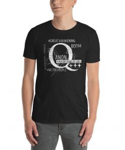 Q Anon Question Everything Anonymous Short-Sleeve Unisex T-Shirt