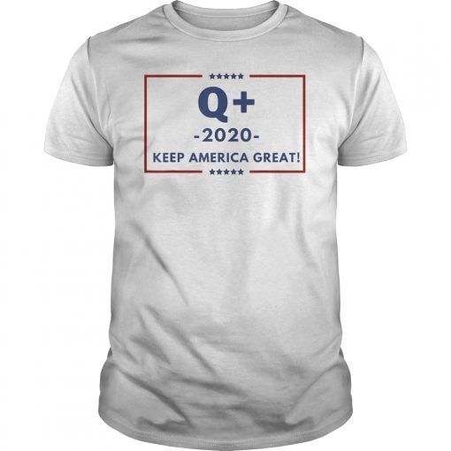 Q+ t-shirt Donald Trump 2020 Presidential