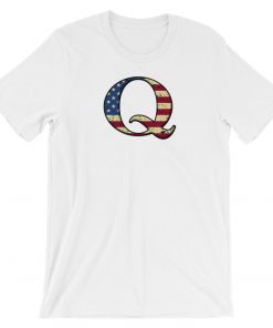 QAnon WWG1WGA Q Anon T-Shirt Trending American Political Great Awakening Tee Short-Sleeve Unisex T-Shirt