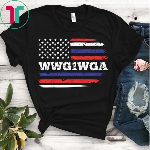 Qanon T-Shirt WWG1WGA Political Conspiracy Gift Tees