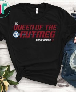 Queen of The Nutmeg Tobin Heath Tee Shirt
