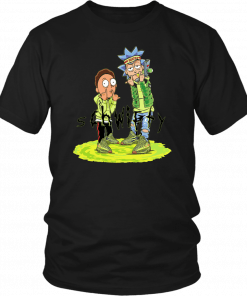 RICK AND MORTY FROZEN YELLOW YEEZY SHIRT