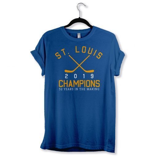 St Louis Hockey Champions champs 2019 Shirt 52 Years in the Making