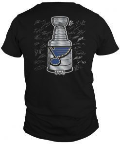 St. Louis Blues 2019 Stanley Cup Champions Signature Shirt