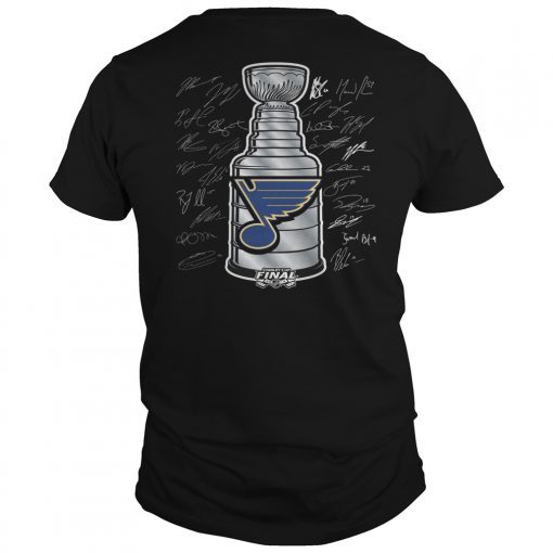 St. Louis Blues 2019 Stanley Cup Champions Signature Shirt