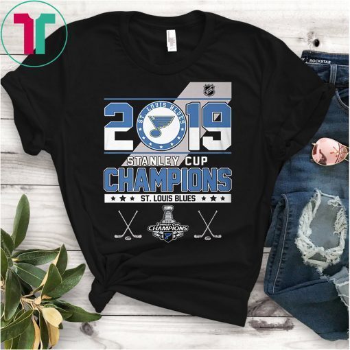 Stanley St Louis Cup Blues Champions 2019 Best T-Shirt For Fans ...