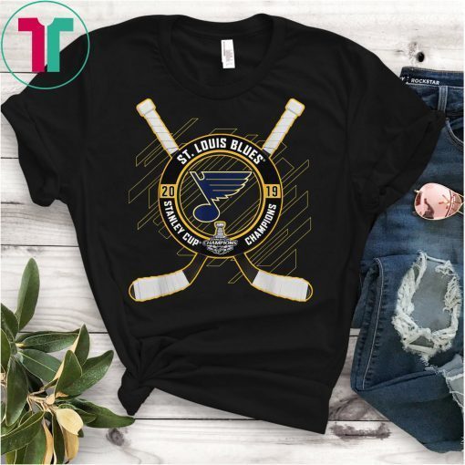 Stanley St Louis Cup Blues Champions 2019 T-Shirt