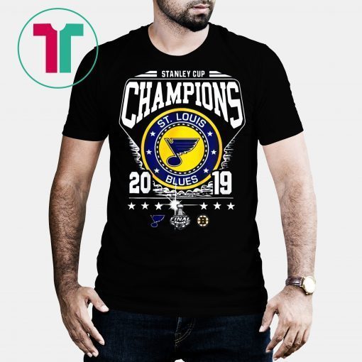 Stanley St Louis Cup Blues Champions 2019 T-Shirt For Fan Gift