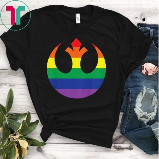 Star Wars Rebel Alliance Rainbow LGBT T-Shirt